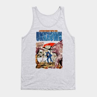 Adventures Into The Unknown - Comic Book Cover Tank Top